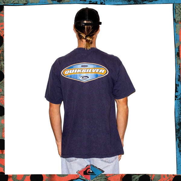 Y2K Quiksilver Graphic Tee (L)