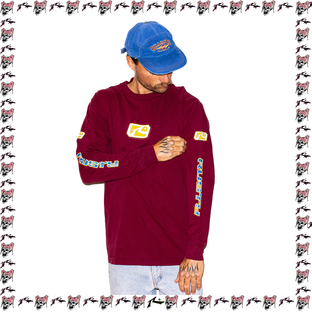 Y2K Rusty "Quad Hit" L/S Tee (L)