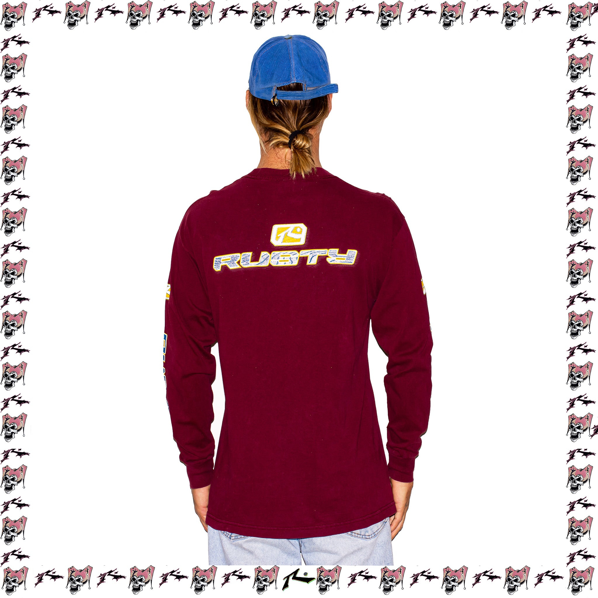 Y2K Rusty "Quad Hit" L/S Tee (L)