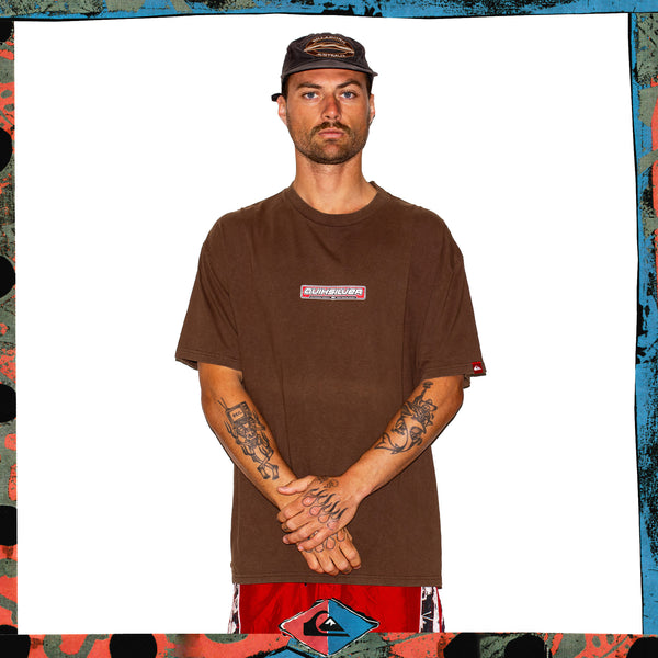 Y2K Quiksilver Spellout Tee (XL)