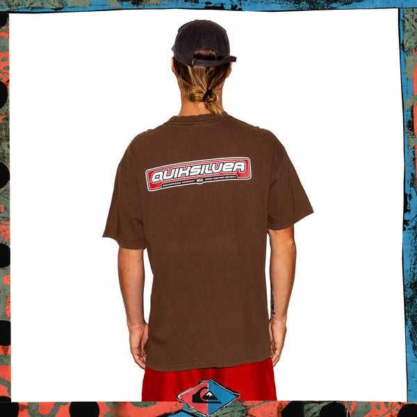 Y2K Quiksilver Spellout Tee (XL)