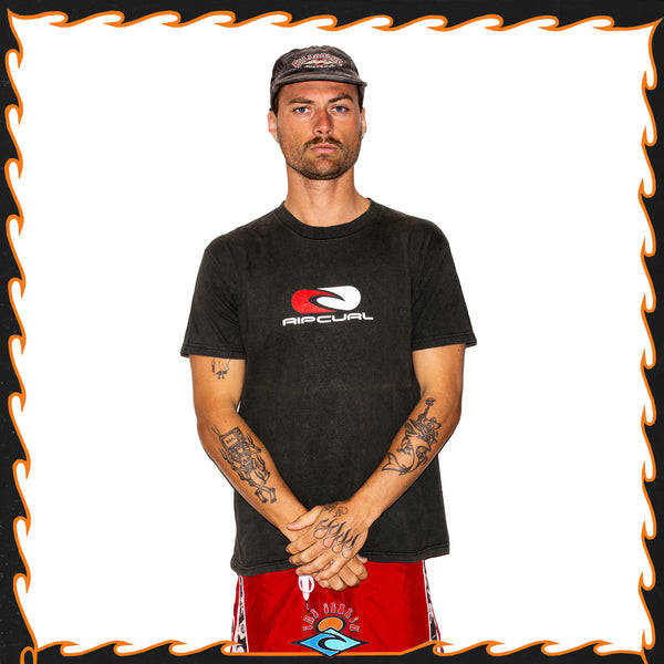 Y2K Rip Curl Technologies Graphic Tee (M)