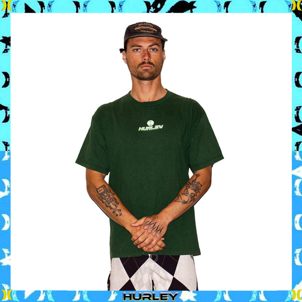 Y2K Hurley Spellout Tee (L)