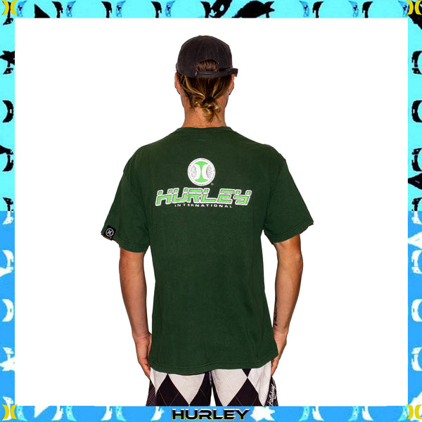 Y2K Hurley Spellout Tee (L)