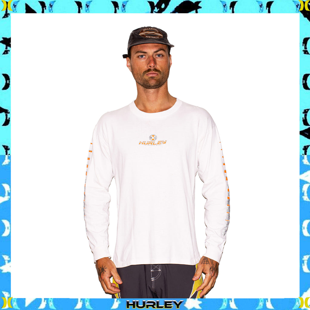 Y2K Hurley "Quad Hit" L/S Tee (M-L)