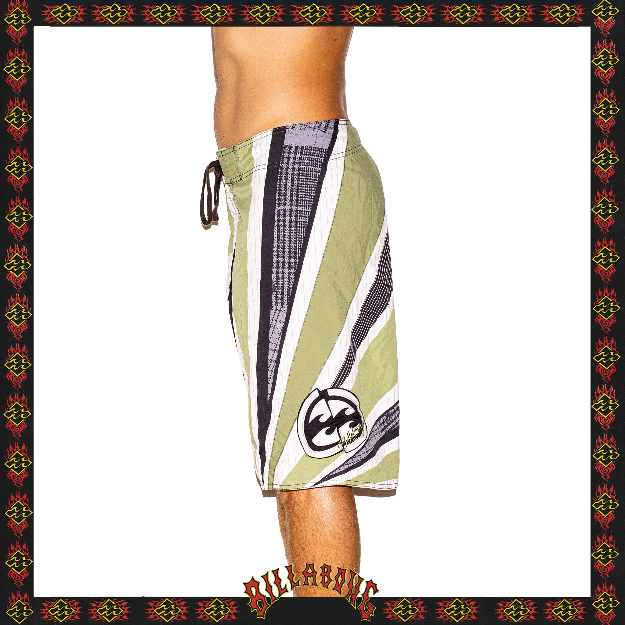 Y2K Billabong "Andy Irons - Samurai Signature Series" Boardies (32")