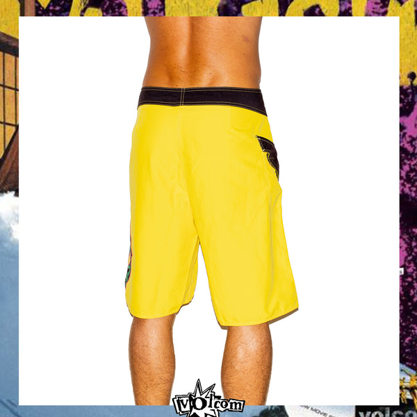 Y2K Volcom "Foster Solid Too" Tech Boardies (34")