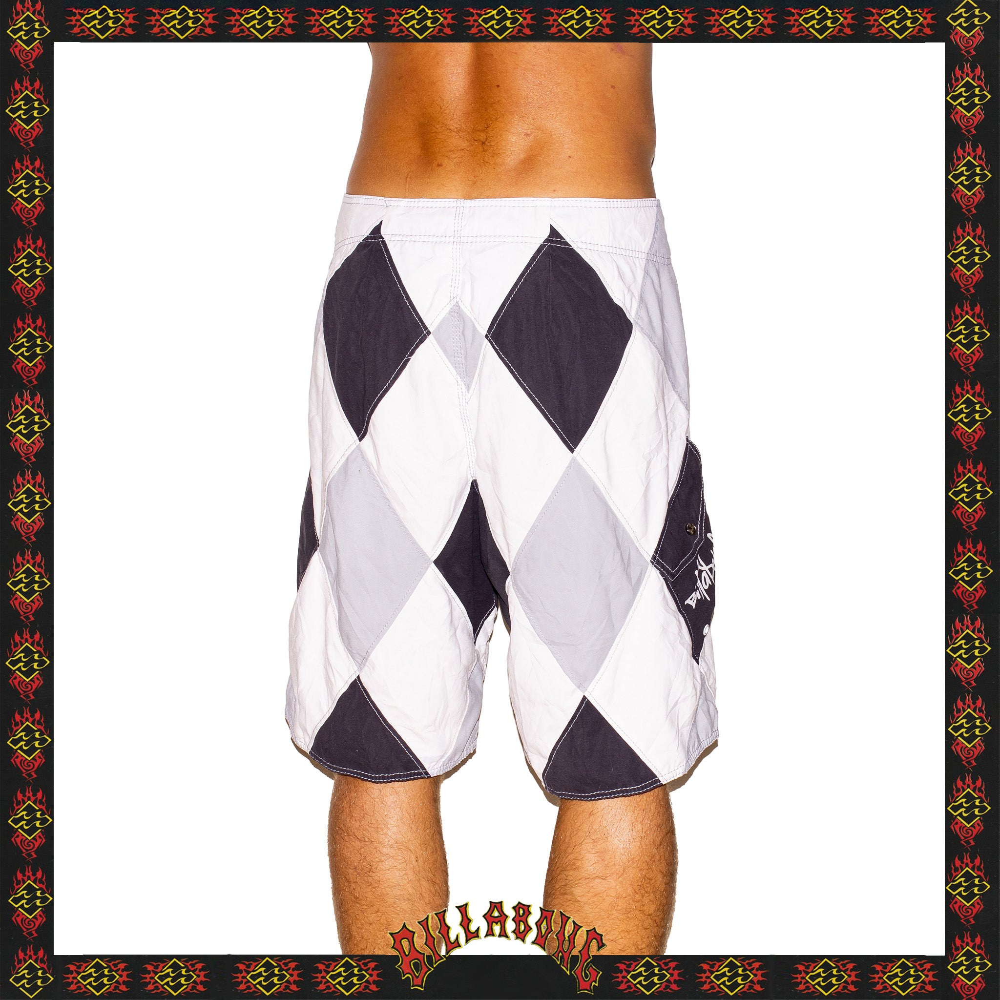 Y2K Billabong "Andy Irons - Argyle Signature Series" Boardies (34")