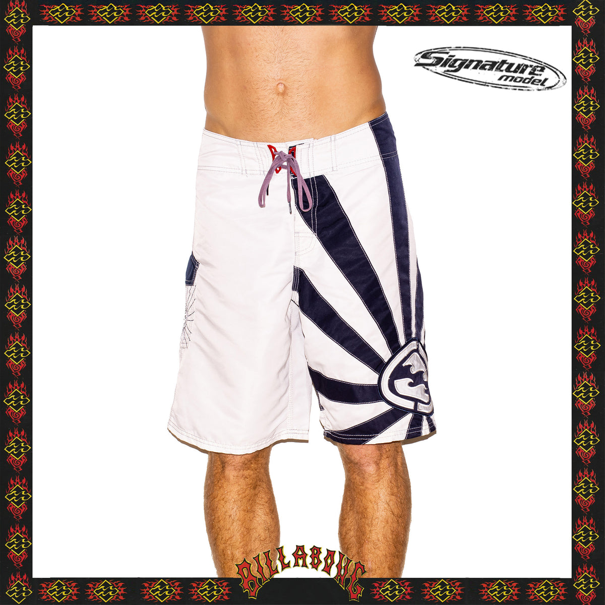 Y2K Billabong "Andy Irons - 3x WC Rising Sun Signature Series" Boardies (30")