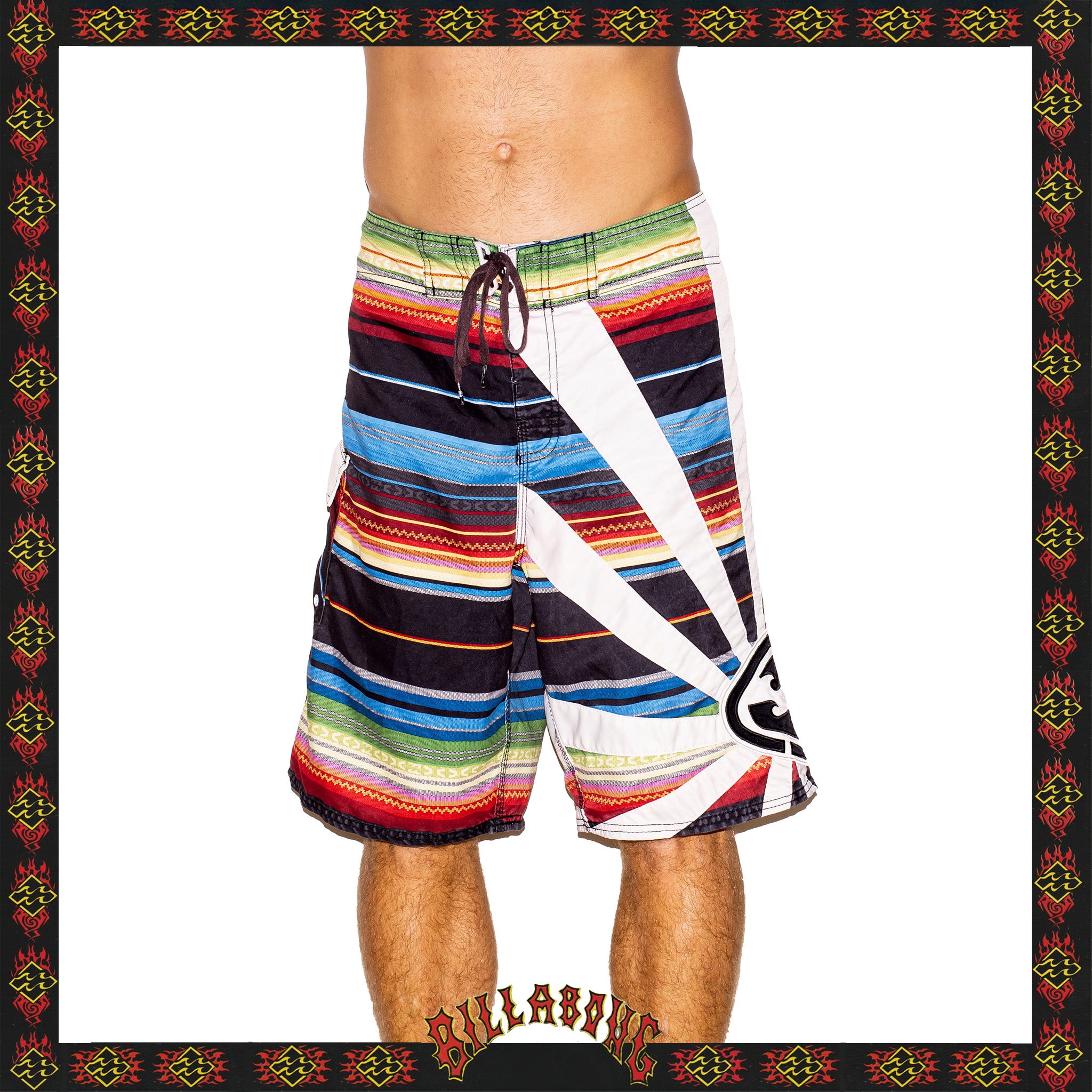 Y2K Billabong "Andy Irons - Rising Sun Signature Series" Boardies (34")