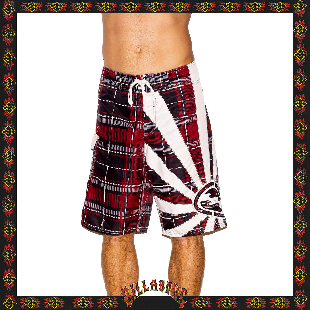 Y2K Billabong "Andy Irons - Rising Sun Signature Series" Boardies (28")