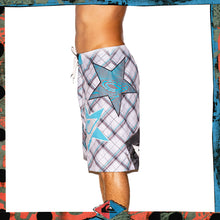 Load image into Gallery viewer, Y2K Quiksilver &quot;Kelly Slater - 7x World Champ Star Child Signature Series&quot; Boardies (36&quot;)
