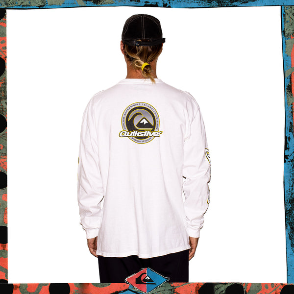 Y2K Quiksilver "Quad Hit" L/S Tee (XL)