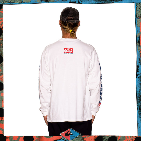Y2K Quiksilver "Quad Hit" L/S Tee (XL)