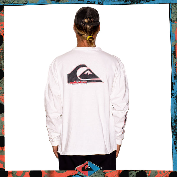 Y2K Quiksilver "Quad Hit" L/S Tee (XL)