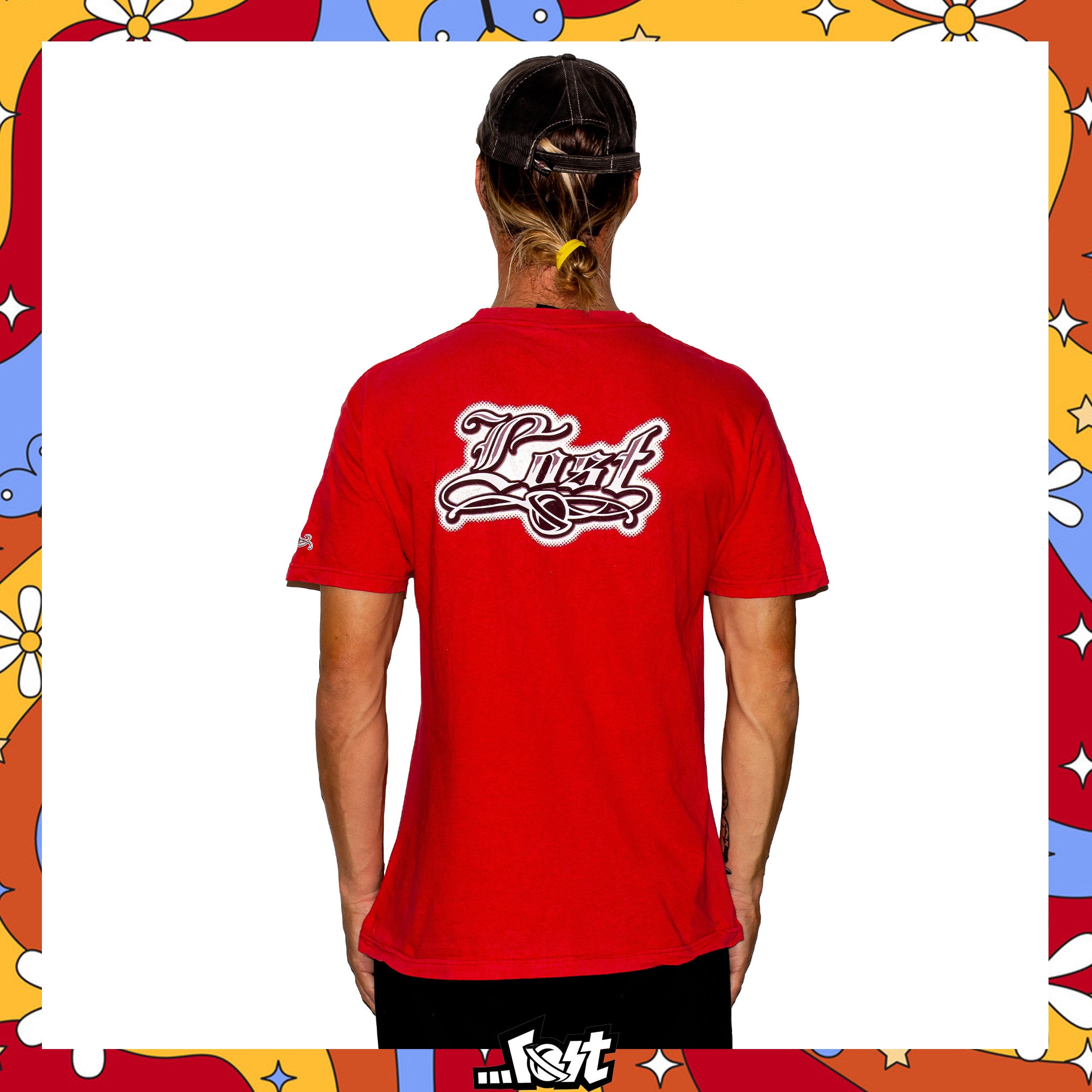 Y2K Lost Enterprises Spellout Tee (M)