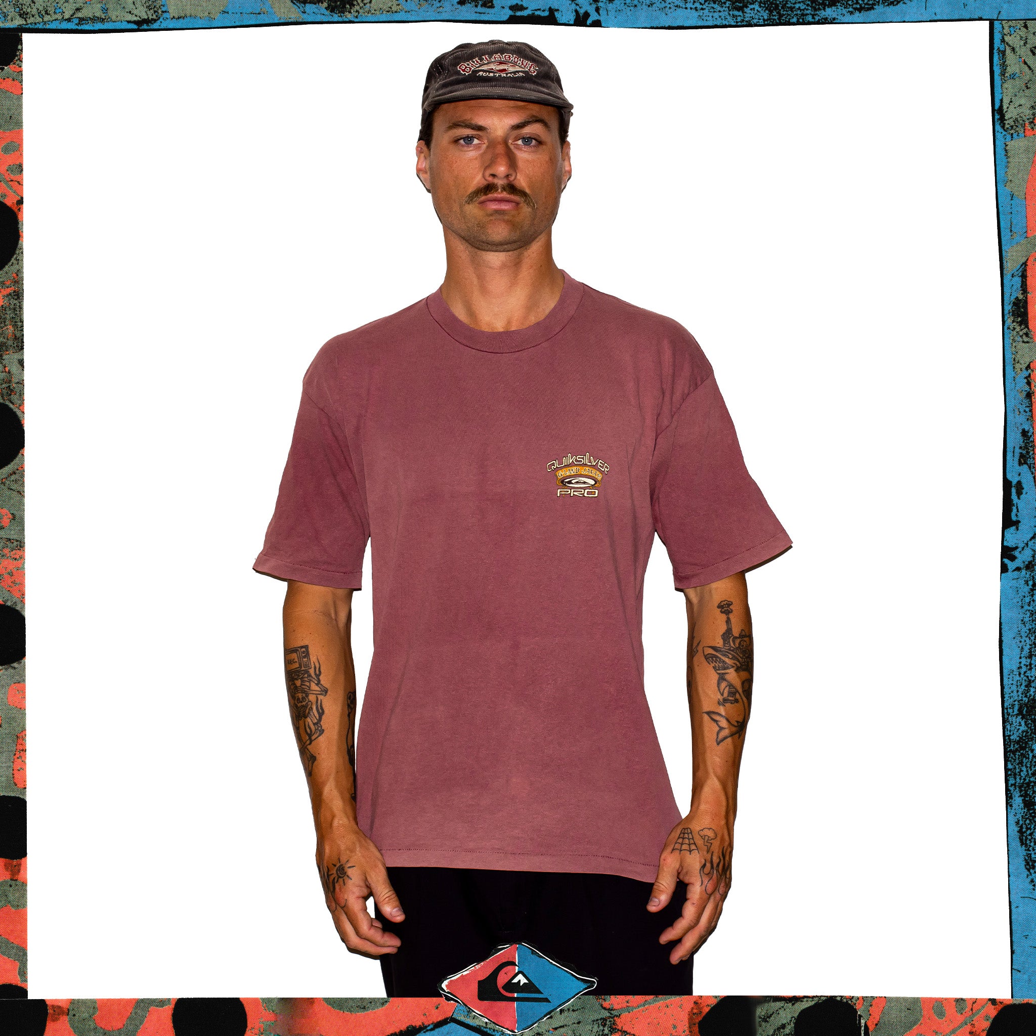 1995 Quiksilver Pro "G-Land Java" Graphic Tee (L)