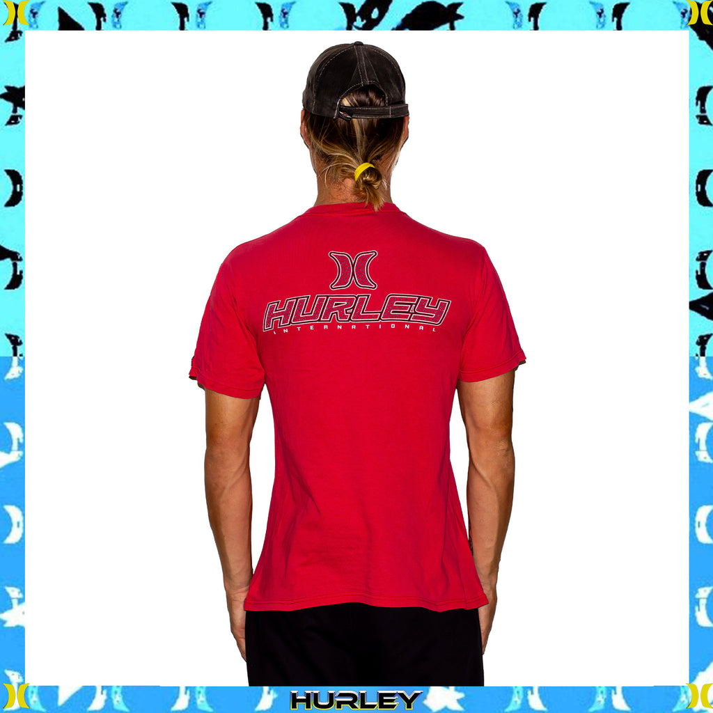 Y2K Hurley Spellout Tee (M)