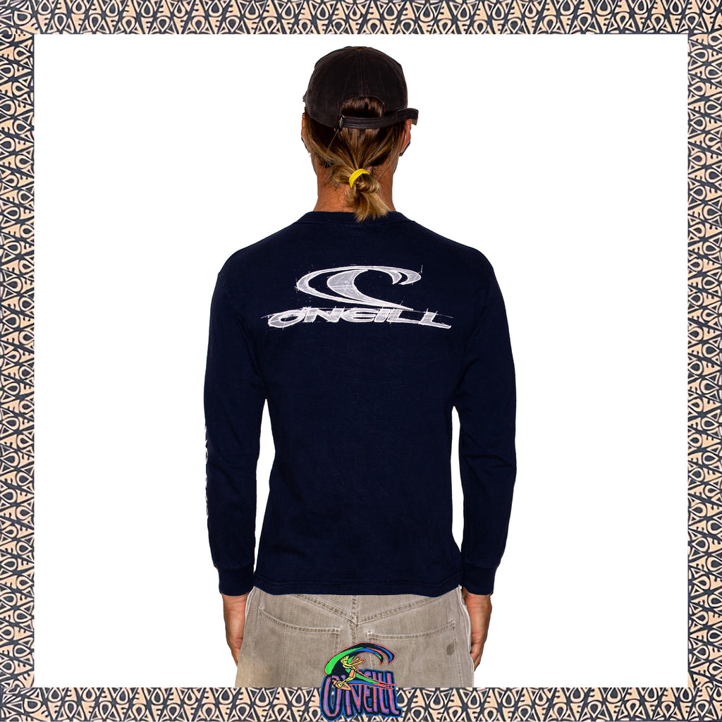 Y2K O'Neill Spellout L/S Tee (M)