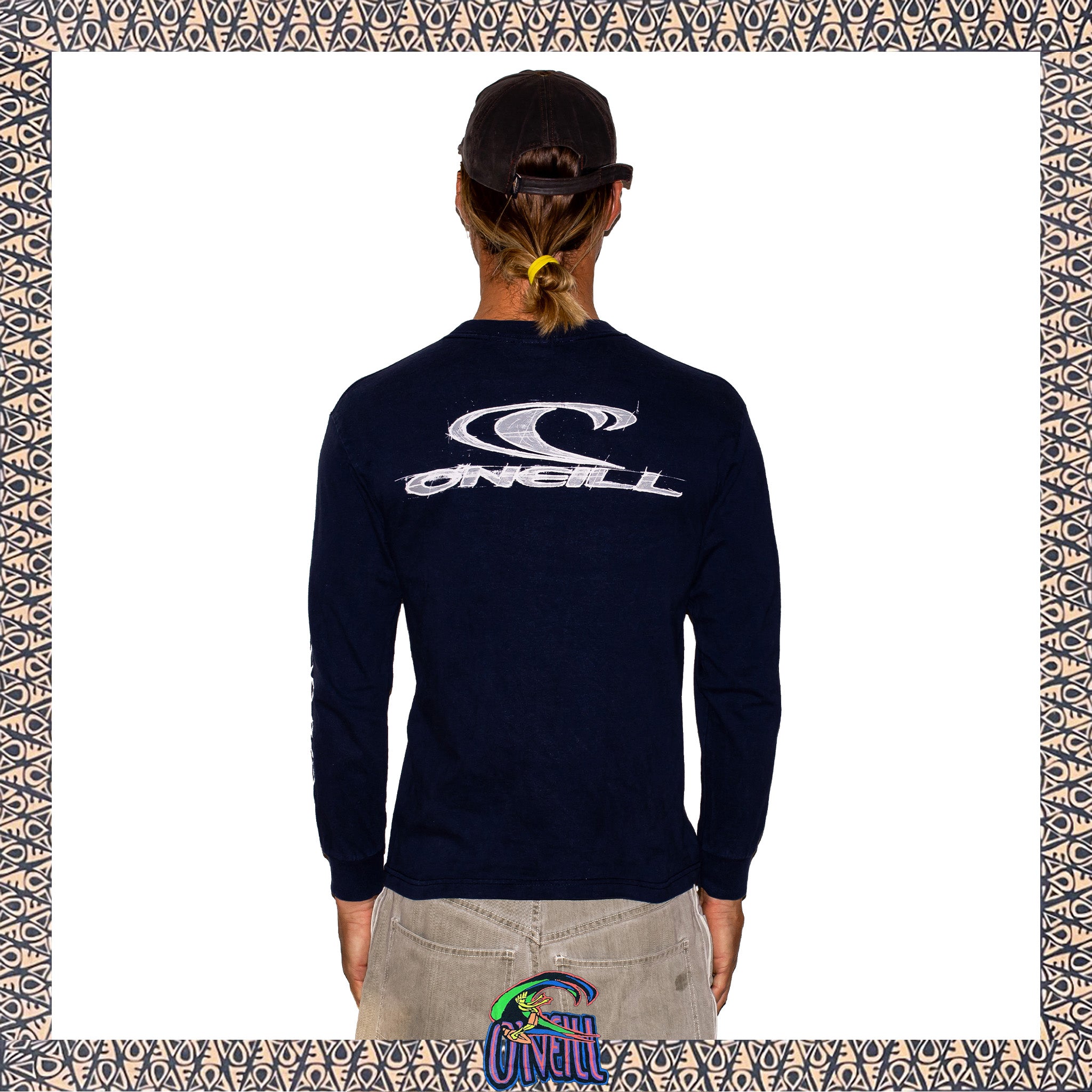 Y2K O'Neill Spellout L/S Tee (M)