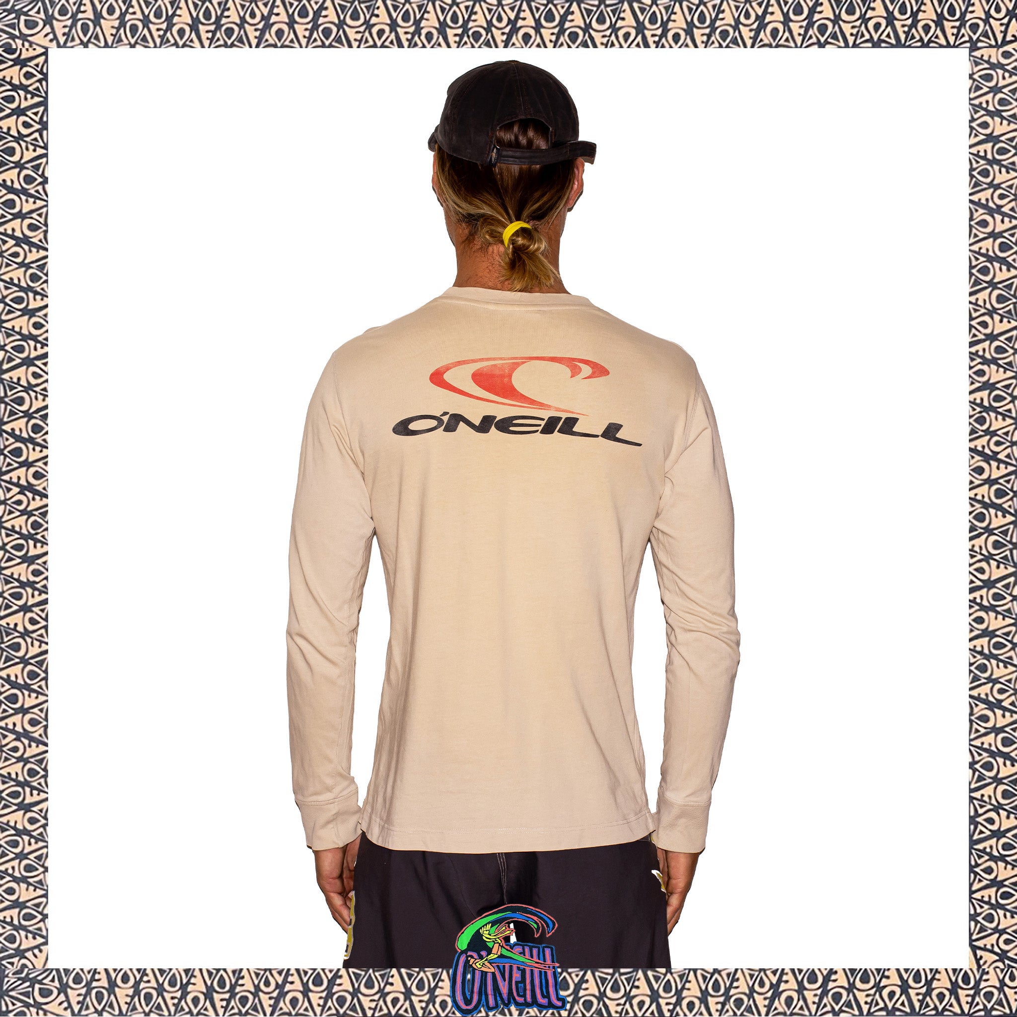 Y2K O'Neill Spellout L/S Tee (M)