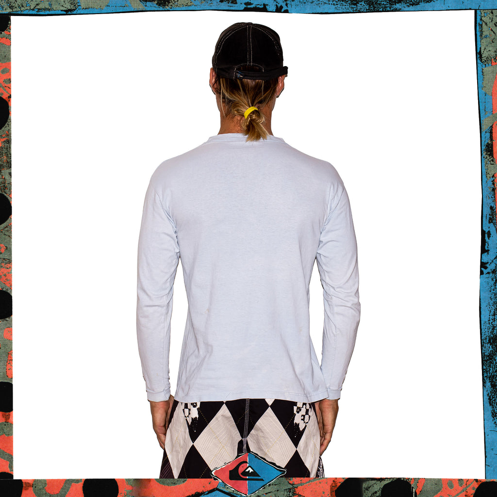 Y2K Quiksilver "Triple Hit" L/S Tee (S-M)