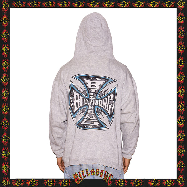 1994 Billabong "Heavy Weight" Graphic Hoodie (XL)