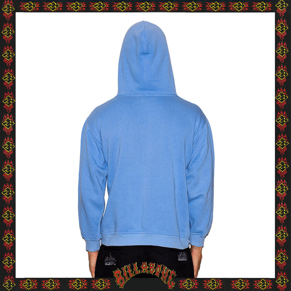 Y2K Billabong "Heavy Weight" Spellout Hoodie (M)
