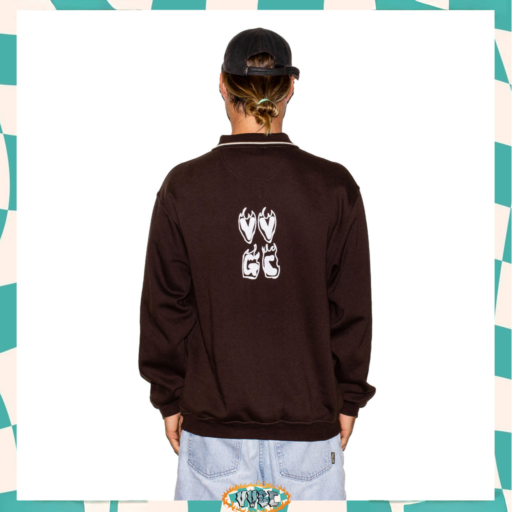 VVGC - Dead Heat Vintage Polo Pullover (L)
