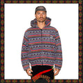 1989 Billabong Aztec "Heavy Weight" Hoodie (L)