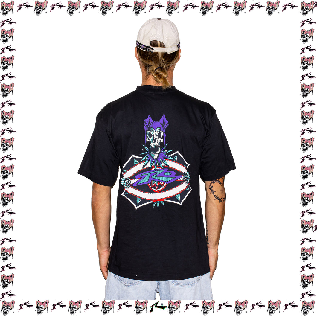 1990's Rusty Joker Graphic Tee (L) *DEADSTOCK - GRAIL!*