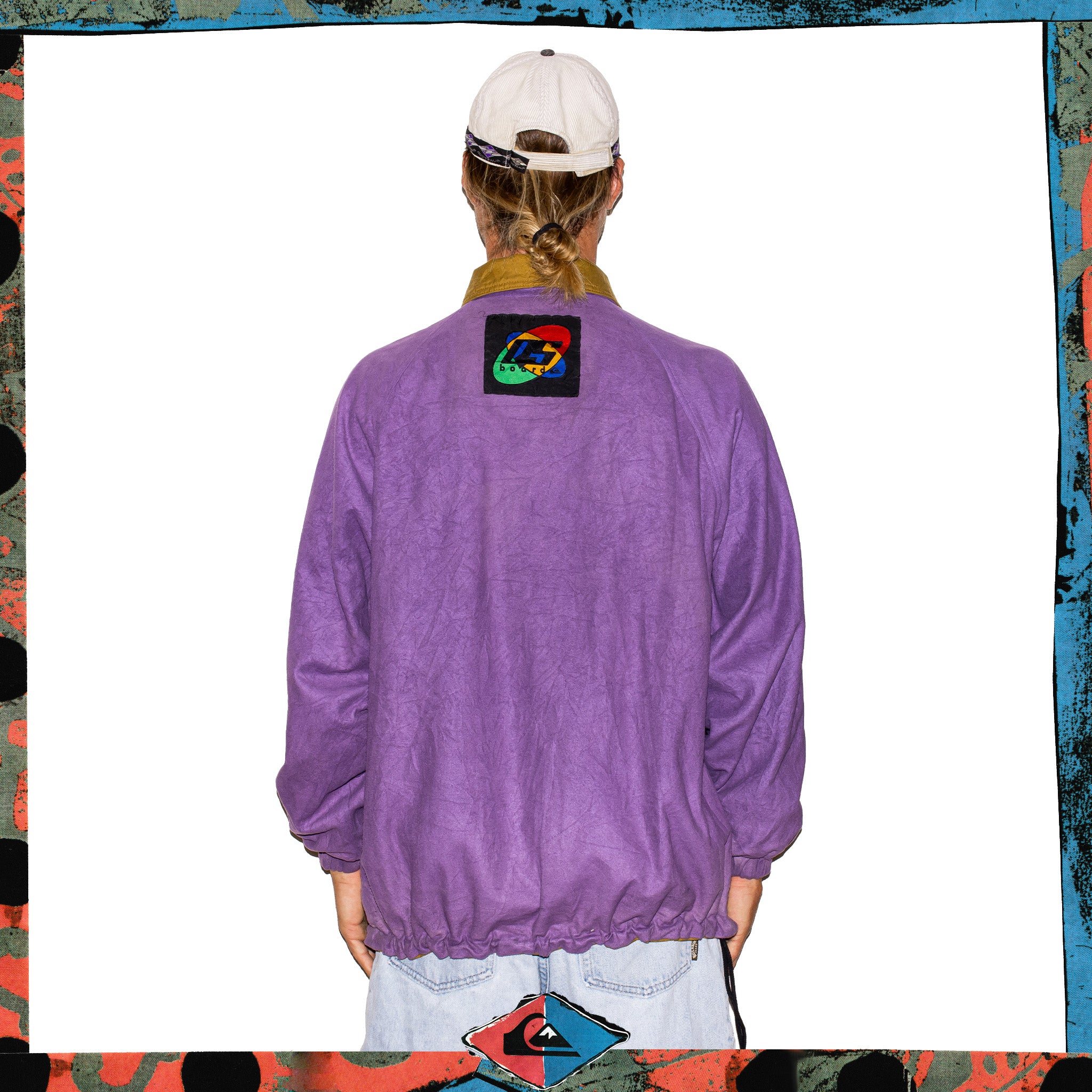 1990's Quiksilver Reversible Snow Pullover (XL)