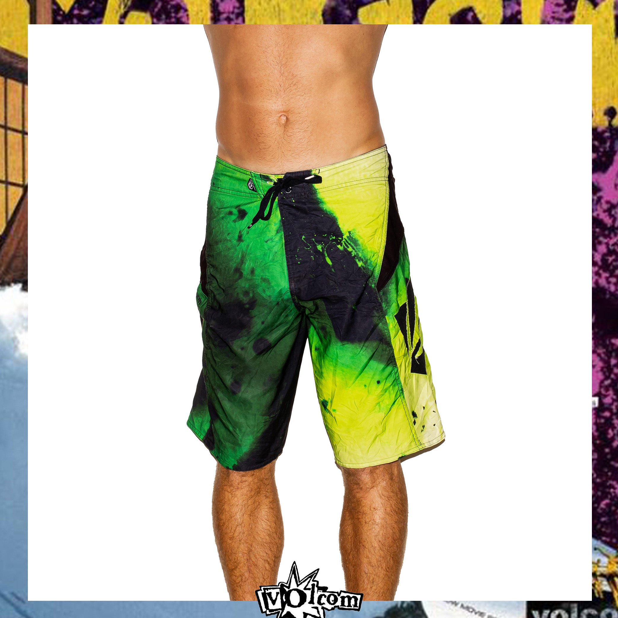 Y2K Volcom "Bruce Irons - Annihilator Signature Series" Boardies (32")