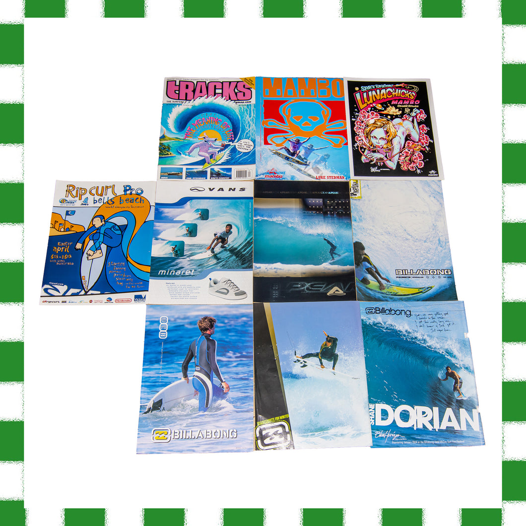 Y2K TRACKS Poster Bundle A4 (10pc)