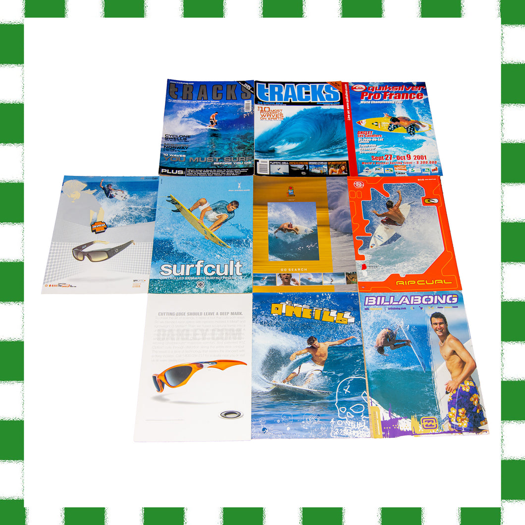 Y2K TRACKS Poster Bundle A4 (10pc)