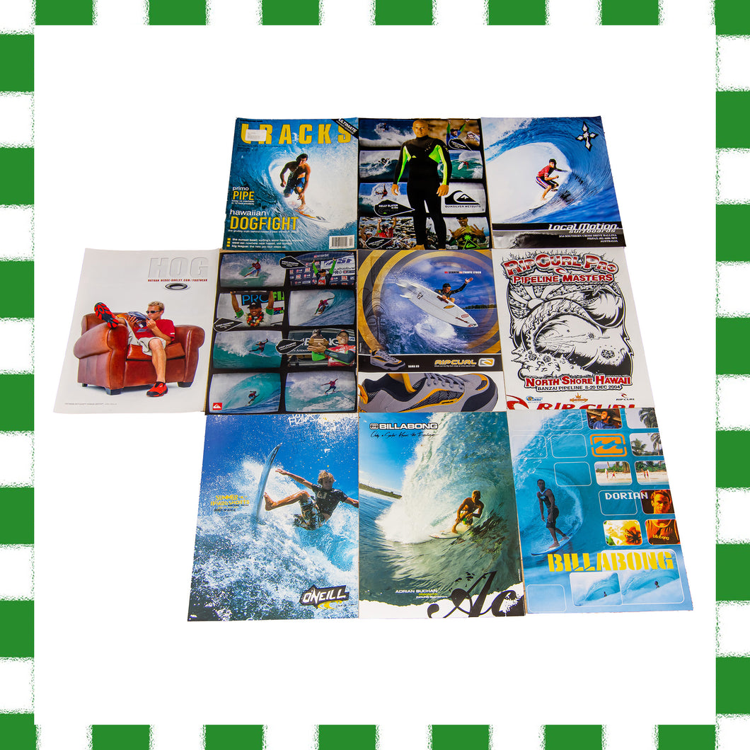 Y2K TRACKS Poster Bundle A4 (10pc)