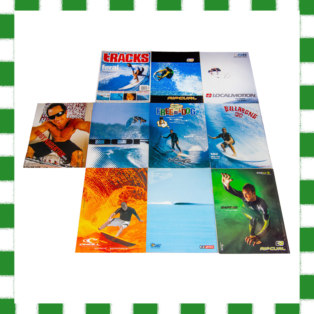 Y2K TRACKS Poster Bundle A4 (10pc)