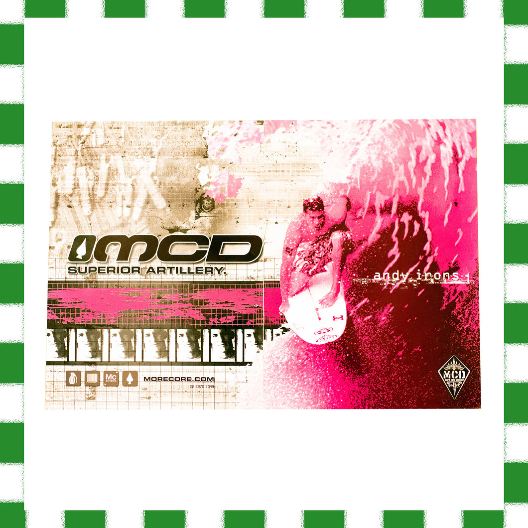 Y2K More Core Division Andy Irons Poster