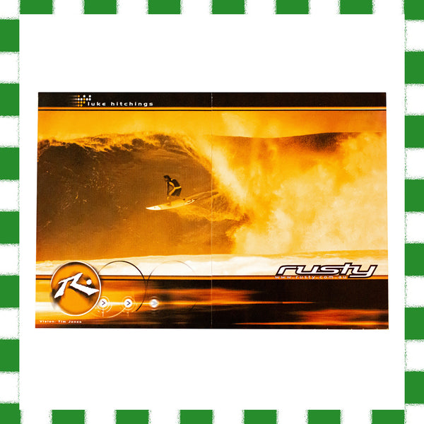 Y2K Rusty Luke Hitchings Poster (A2)