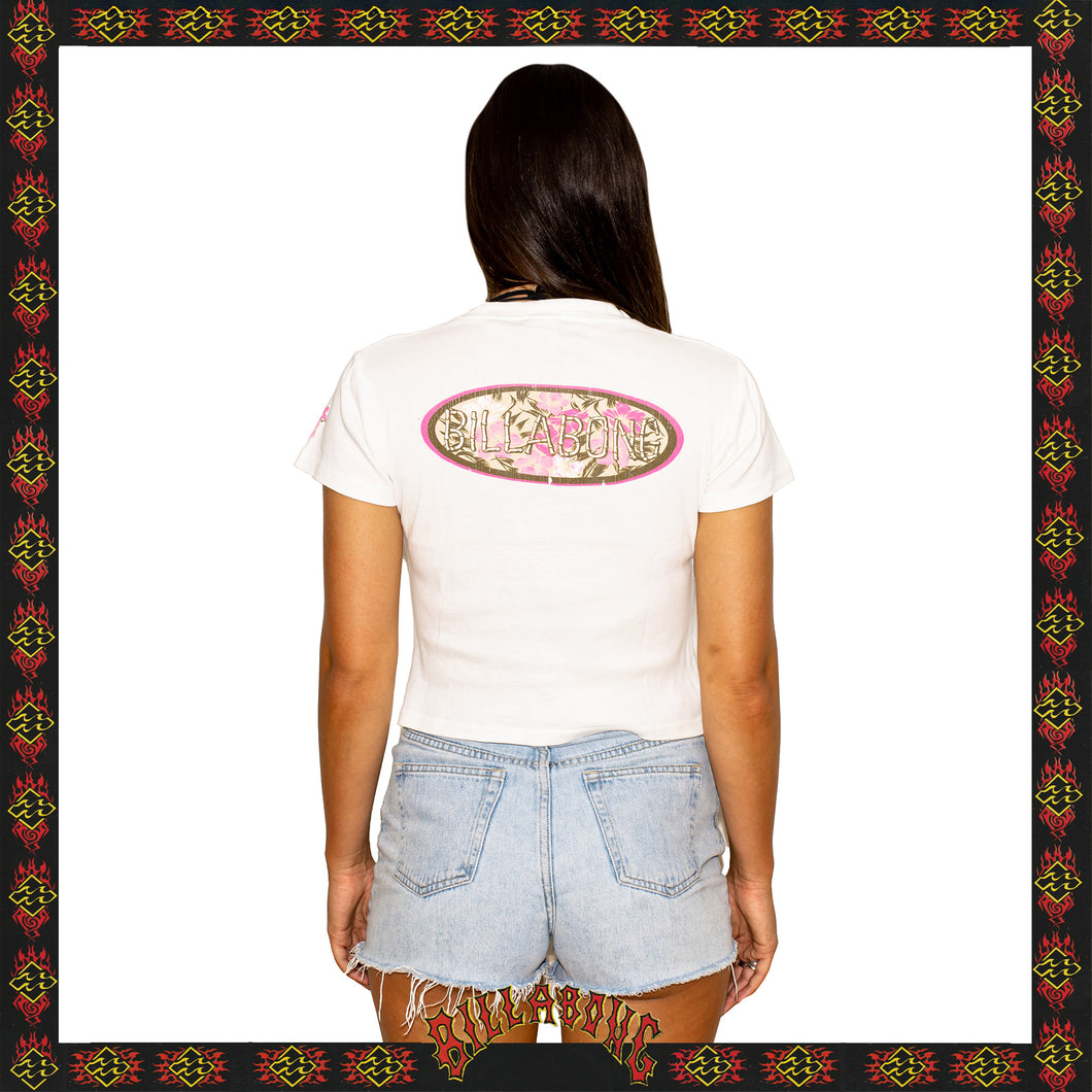 1998 Billabong Spellout Baby Tee (S)