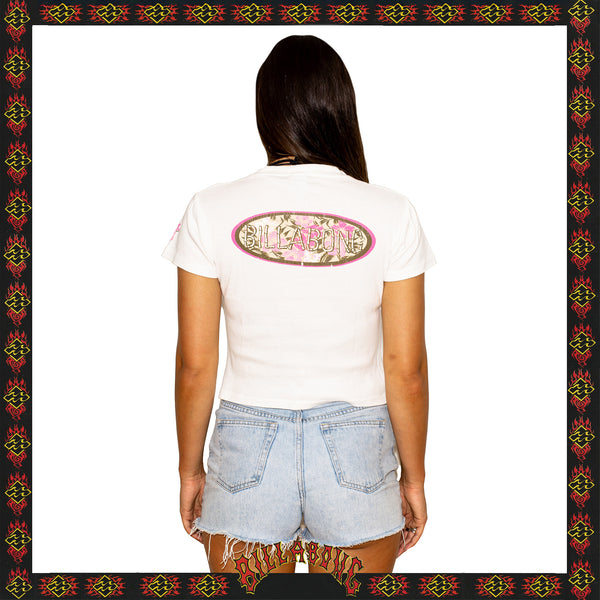 1998 Billabong Spellout Baby Tee (S)