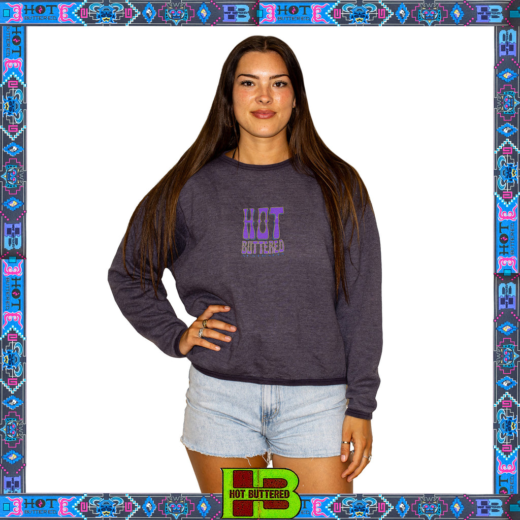 1990's Hot Buttered Graphic Sweatshirt (M) *GRAIL*