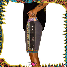 Load image into Gallery viewer, 1990&#39;s Hot Tuna Patchwork Shorts (32&quot;) *RARE*
