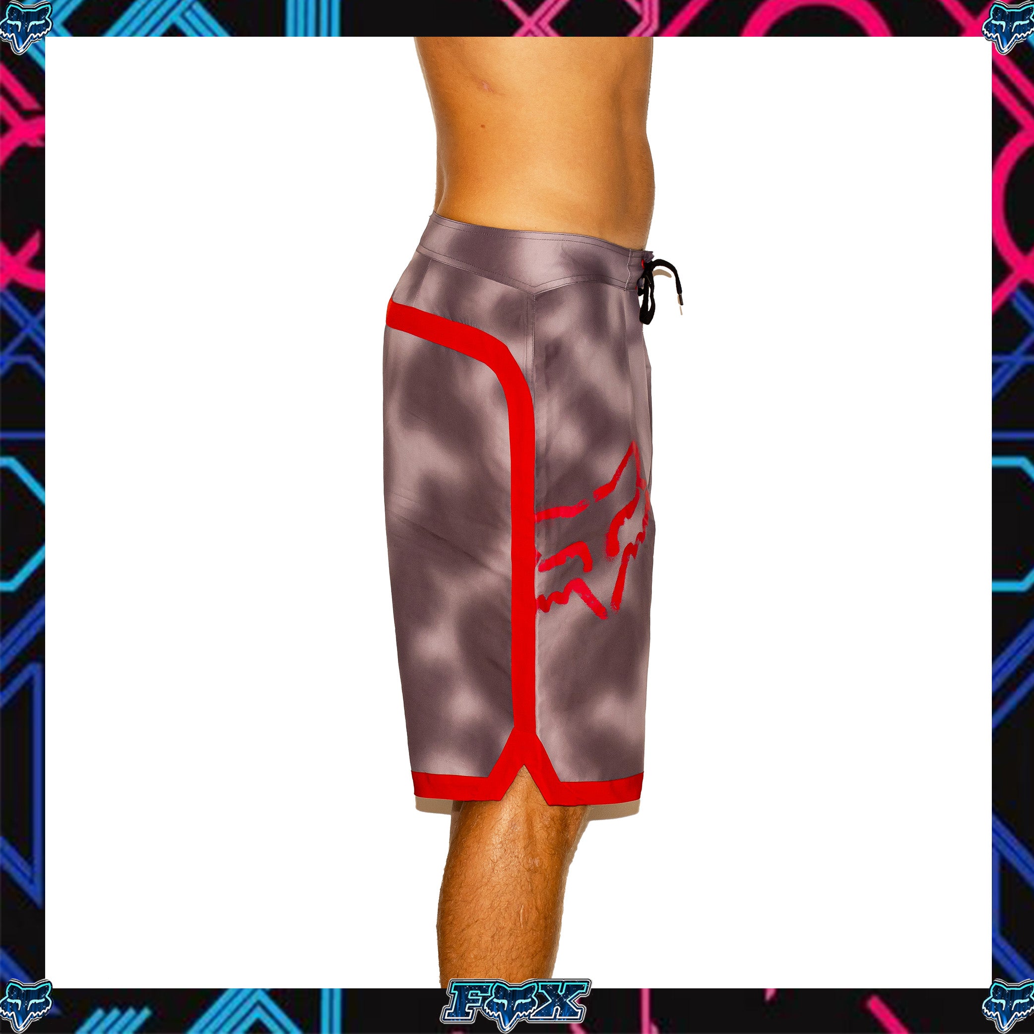 Y2K Fox Racing Tech Boardies (32")