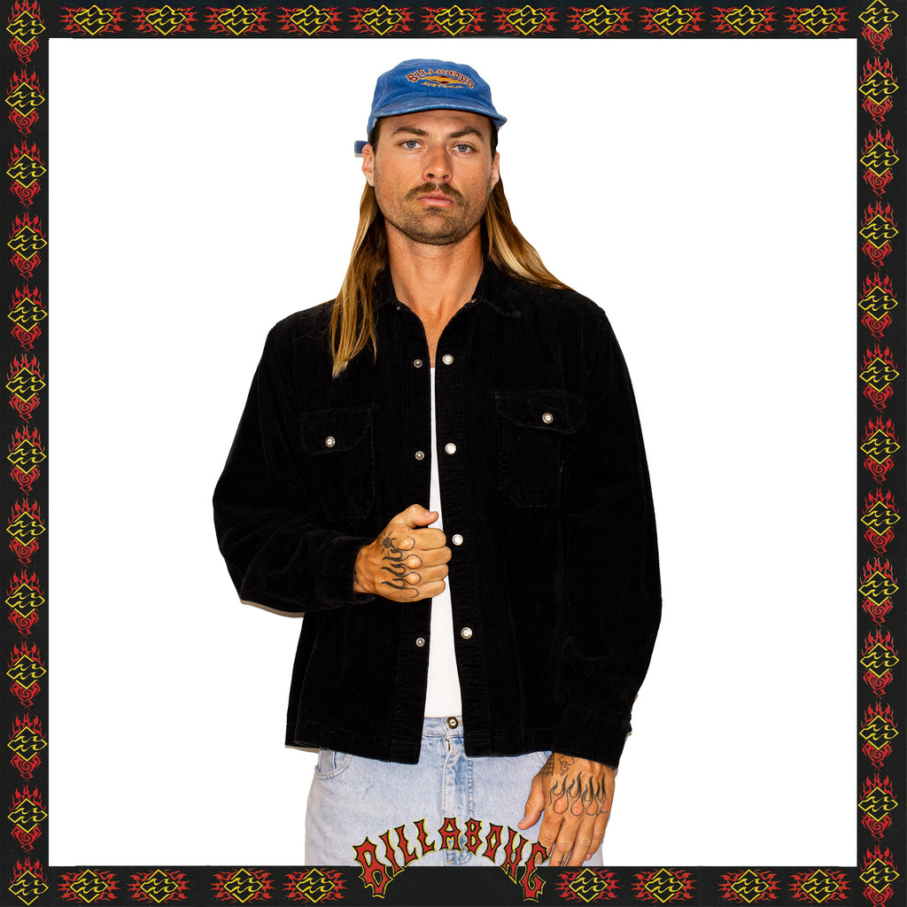 1990's Billabong Corduroy "Button Up" Jacket (L)