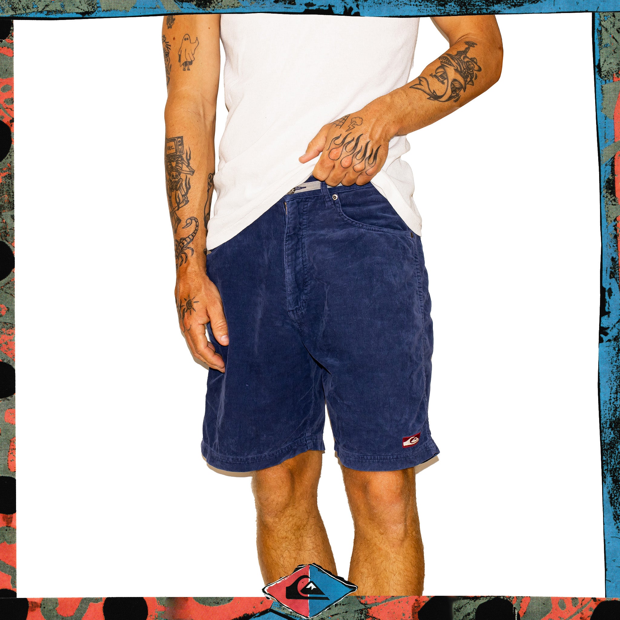 1990's Quiksilver "QSD" Corduroy Shorts (31")