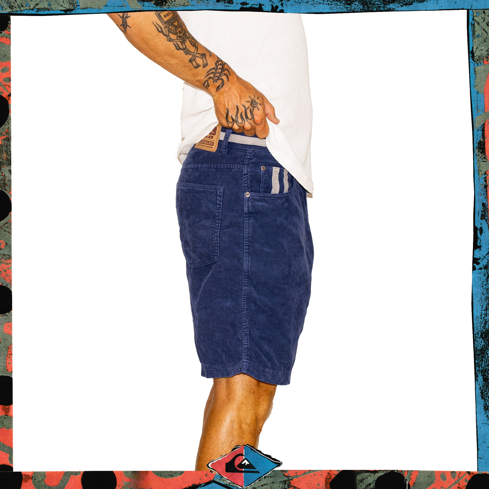 1990's Quiksilver "QSD" Corduroy Shorts (31")