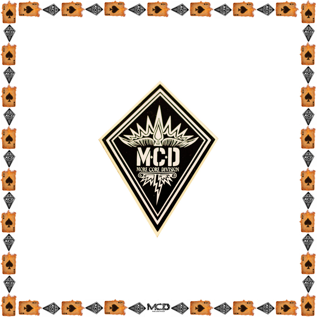 1990's More Core Division Medium Sticker