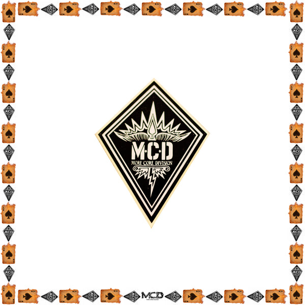 1990's More Core Division Medium Sticker