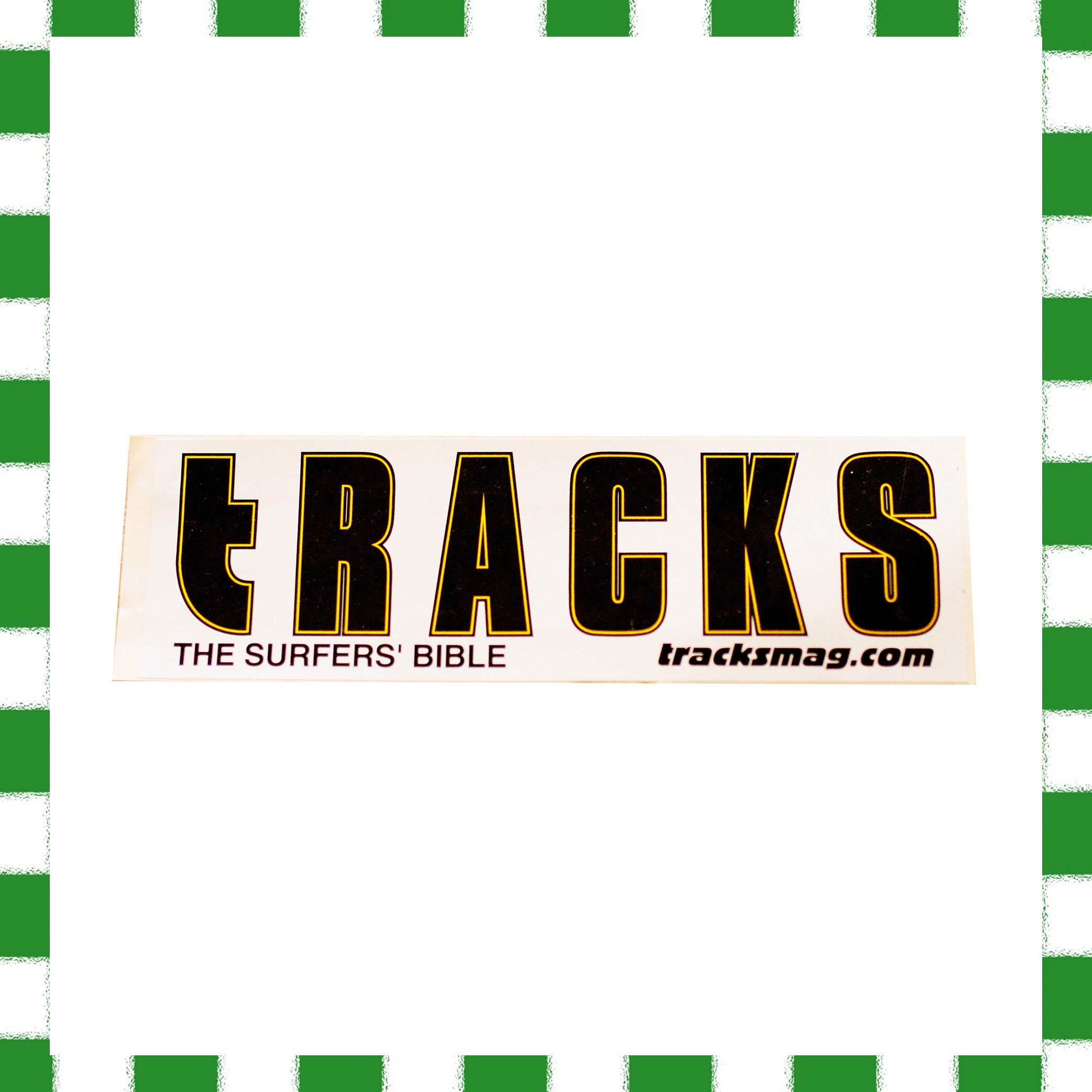 Y2K TRACKS Large Rectangle Sticker *RARE*